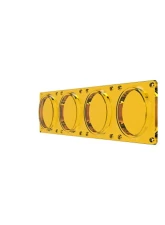 KC Hilites FLEX ERA LED Performance Yellow Spot Beam Lens for Light Bars 4272                                     - 4272 - Image 8