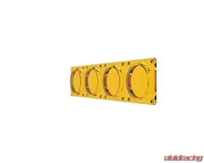 KC Hilites FLEX ERA LED Performance Yellow Spot Beam Lens for Light Bars 4272 - 4272