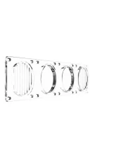 KC Hilites FLEX ERA LED Clear Combo Beam Lens for Light Bars, 4273, Durable Material                                     - 4273 - Image 2