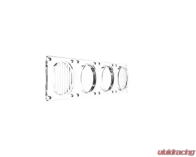 KC Hilites FLEX ERA LED Clear Combo Beam Lens for Light Bars, 4273, Durable Material - 4273