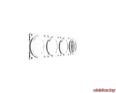 KC Hilites FLEX ERA LED Clear Combo Beam Lens for Light Bars, 4273, Durable Material - 4273