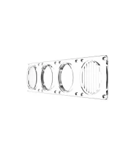 KC Hilites FLEX ERA LED Clear Combo Beam Lens for Light Bars, 4273, Durable Material                                     - 4273 - Image 8