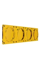 KC HiLites FLEX ERA LED Performance Yellow Combo Beam Lens for Light Bars, 4274                                     - 4274 - Image 2
