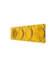 KC HiLites FLEX ERA LED Performance Yellow Combo Beam Lens for Light Bars, 4274                                     - 4274 - Image 4