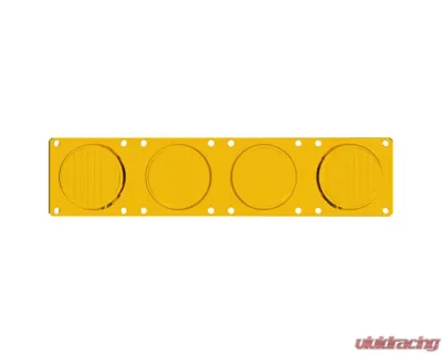 KC HiLites FLEX ERA LED Performance Yellow Combo Beam Lens for Light Bars, 4274 - 4274