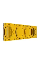 KC HiLites FLEX ERA LED Performance Yellow Combo Beam Lens for Light Bars, 4274                                     - 4274 - Image 6