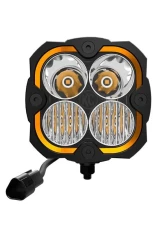 KC HiLiTES Flex Era 4 2-Light Master LED Light Pod Kit for Off-Road Vehicles                                     - 289 - Image 2