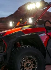 KC HiLiTES Flex Era 4 2-Light Master LED Light Pod Kit for Off-Road Vehicles                                     - 289 - Image 8