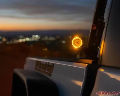 KC HiLites Flex Era 1 2-Light Master Kit for 2015-2021 Jeep Wrangler, LED, Black - 265