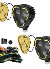 KC Hilites Flex Era 3 Dual Mode SAE Fog Lights 2-Light Master Kit for Jeep, Toyota, Subaru                                     - 284 - Image 2