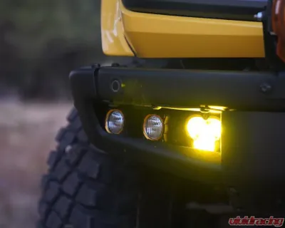 KC Hilites Flex Era 3 Dual Mode SAE Fog Light Pocket Kit for Ford Bronco 2021+ - 97168