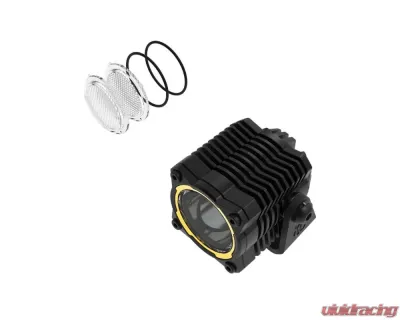 KC Hilites 1 Flex Era Single Light Master Kit for 2016-2023 Jeep Wrangler, LED, Black - 1265