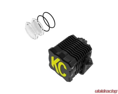 KC Hilites 1 Flex Era Single Light Master Kit for 2016-2023 Jeep Wrangler, LED, Black - 1265