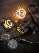 KC Hilites 1 Flex Era Single Light Master Kit for 2016-2023 Jeep Wrangler, LED, Black                                     - 1265 - Image 6