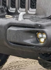 KC HiLiTES 3 Dual Mode Flex Era SAE Fog Light Kit with Clear & Yellow Lens - Single Light                                     - 1284 - Image 12