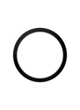KC HiLites 1 Flex Era Single Bezel Ring for 2007-2018 Jeep Wrangler, Black Finish                                     - 30577 - Image 2