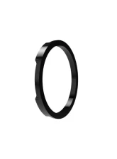 KC HiLites 1 Flex Era Single Bezel Ring for 2007-2018 Jeep Wrangler, Black Finish                                     - 30577 - Image 8