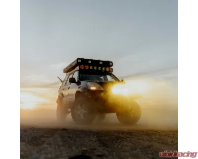 KC Hilites Flex Era 4 Performance Yellow Combo Beam Lens 4270 for Off-Road Vehicles - 4270