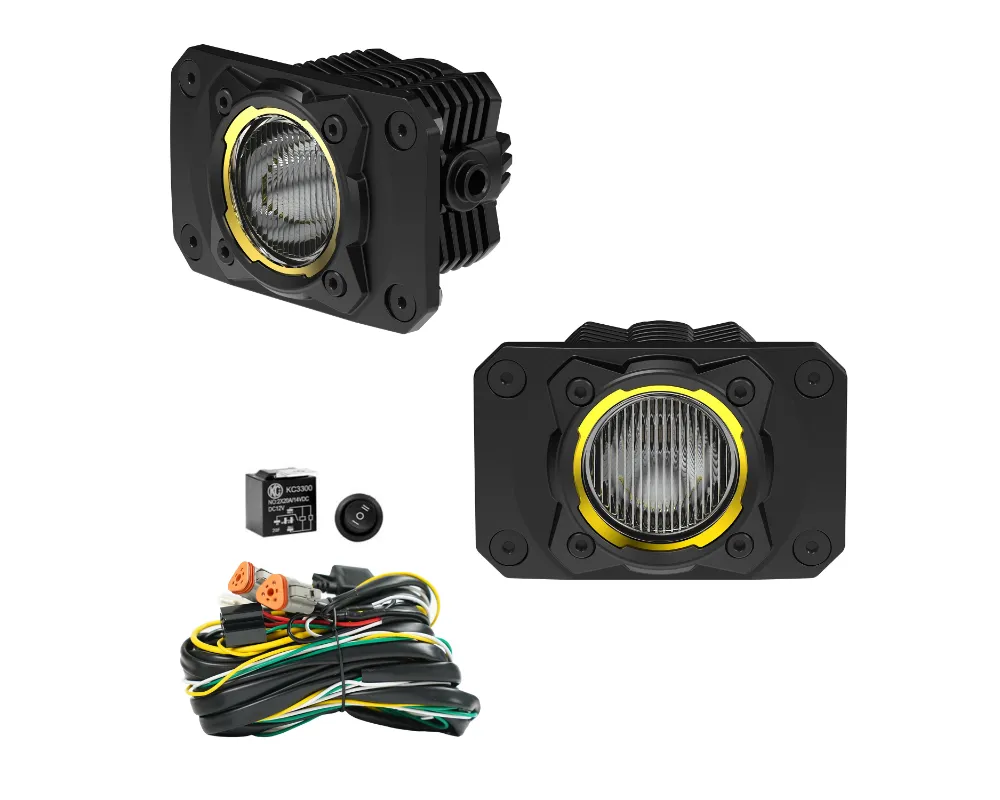 KC HiLites Flex Era 1 Flush Mount Backup Light Kit - 521