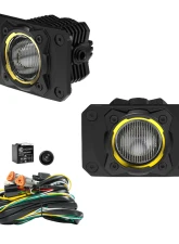 KC Hilites Flex Era 1 Flush Mount Backup Light Kit for 2021-2023 Ford Bronco, LED, Black                                     - 521 - Image 19