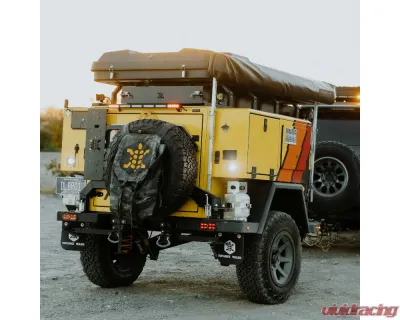 KC Hilites Flex Era 1 Flush Mount Backup Light Kit for 2021-2023 Ford Bronco, LED, Black - 521