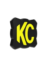 KC HiLites 1 Flex Era Single Light Cover Only with Yellow KC Logo - Fits Various Models                                     - 5328 - Image 2