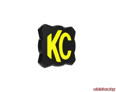 KC HiLites 1 Flex Era Single Light Cover Only with Yellow KC Logo - Fits Various Models - 5328