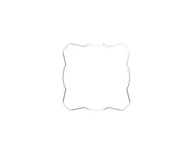 KC HiLites 1 Clear Flex Era Single Light Shield Only