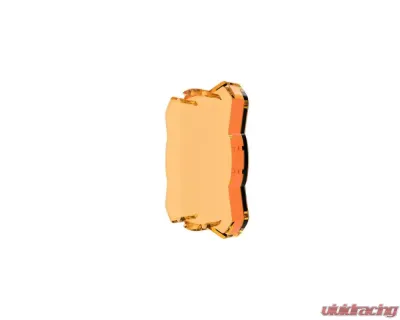 KC HiLites Amber Flex Era 1 Single Light Shield for 5330 Jeep Wrangler, Durable Material - 5330