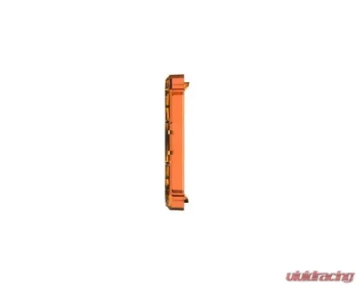 KC HiLites Amber Flex Era 1 Single Light Shield for 5330 Jeep Wrangler, Durable Material - 5330