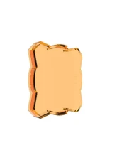 KC HiLites Amber Flex Era 1 Single Light Shield for 5330 Jeep Wrangler, Durable Material                                     - 5330 - Image 7