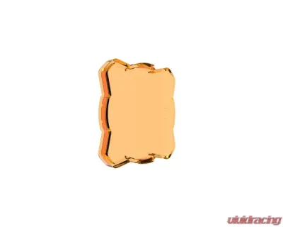 KC HiLites Amber Flex Era 1 Single Light Shield for 5330 Jeep Wrangler, Durable Material - 5330