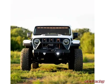 KC Hilites Flex Era 3 Dual Mode SAE Fog Lights 2-Light Master Kit for Jeep Aftermarket Bumpers - 97147