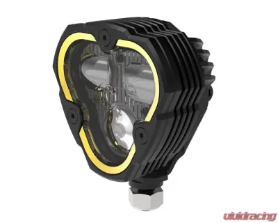 KC Hilites 3 Dual Mode Flex Era SAE Fog Lights 2-Light Master Kit for Jeep JK JL JT - 97149