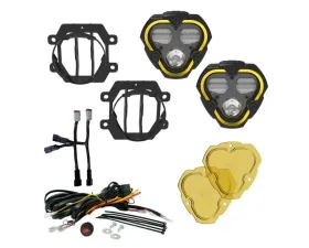 KC Hilites 3 Dual Mode Flex Era SAE Fog Lights 2-Light Master Kit for Subaru Crosstrek/Forester