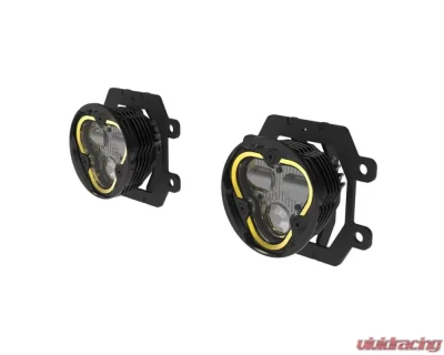 KC HiLites 3 Dual Mode Flex Era SAE Fog Lights 2-Light Master Kit Subaru Crosstrek | Forester - 97150