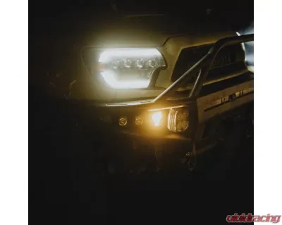 KC Hilites 3 Dual Mode Flex Era SAE Fog Lights 2-Light Master Kit for Toyota Bumper - 97155