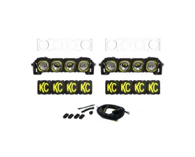 KC Hilites Dual Flex Era Light Bar Master Kit for 2019+ Mercedes-Benz Sprinter Van