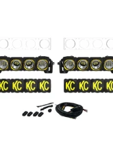 KC Hilites Dual Flex Era Light Bar Master Kit for 2019+ Mercedes-Benz Sprinter Van                                     - 296 - Image 4