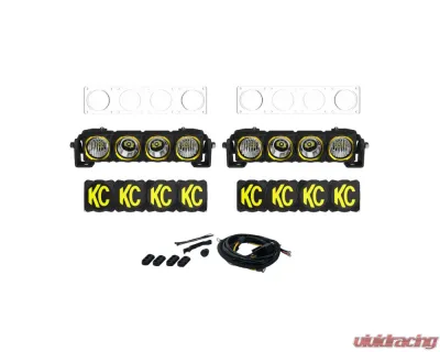 KC Hilites Dual Flex Era Light Bar Master Kit for 2019+ Mercedes-Benz Sprinter Van - 296