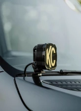 KC HiLiTES A-Pillar Ditch Mount for Mercedes-Benz Sprinter Van 2019+, Black Steel                                     - 73444 - Image 4