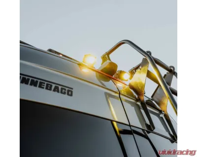 KC HiLiTES Backup Light Brackets for 2019+ Mercedes-Benz Sprinter Van, Durable Steel - 73445