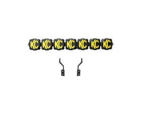 KC Hilites Gravity LED Pro6 7-Light Bar Kit for Ford Super Duty GEN4 GEN5 2017+