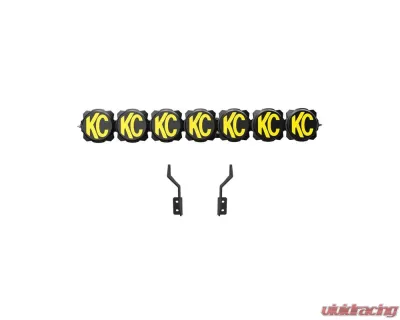 KC Hilites Gravity LED Pro6 7-Light Bar Kit for Ford Super Duty GEN4 GEN5 2017+ - 91346