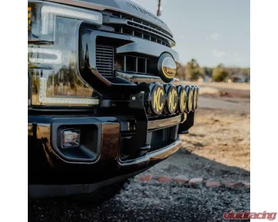 KC Hilites Gravity LED Pro6 7-Light Bar Kit for Ford Super Duty GEN4 GEN5 2017+ - 91346