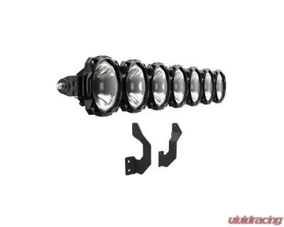 KC Hilites Gravity LED Pro6 7-Light Bar Kit for Ford Super Duty GEN4 GEN5 2017+ - 91346