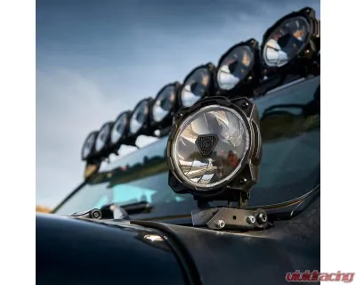 KC Hilites Gravity Titan 6" LED Wide-40 Single Light for Off-Road Vehicles - 91402
