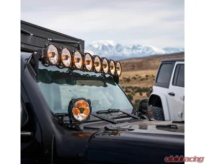 KC Hilites Gravity Titan 6" LED Wide-40 Single Light for Off-Road Vehicles - 91402