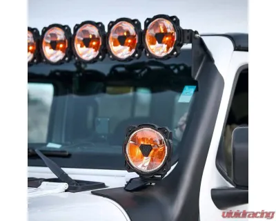 KC Hilites Gravity Titan 6" LED Wide-40 Single Light for Off-Road Vehicles - 91402