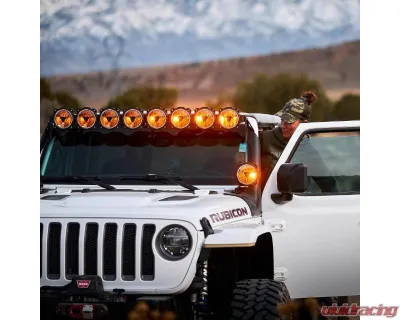 KC Hilites Gravity Titan 6" LED Wide-40 Single Light for Off-Road Vehicles - 91402